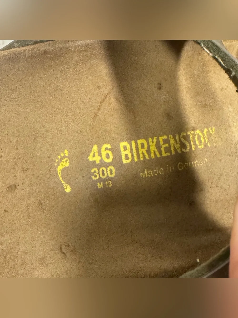 Birkenstock Arizona men’s 13 EU 46 Slider Sandals *Sun Bleached